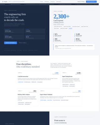Engineering Consulting Booking Website Template