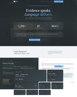 Translator & Interpreter Booking Website Template