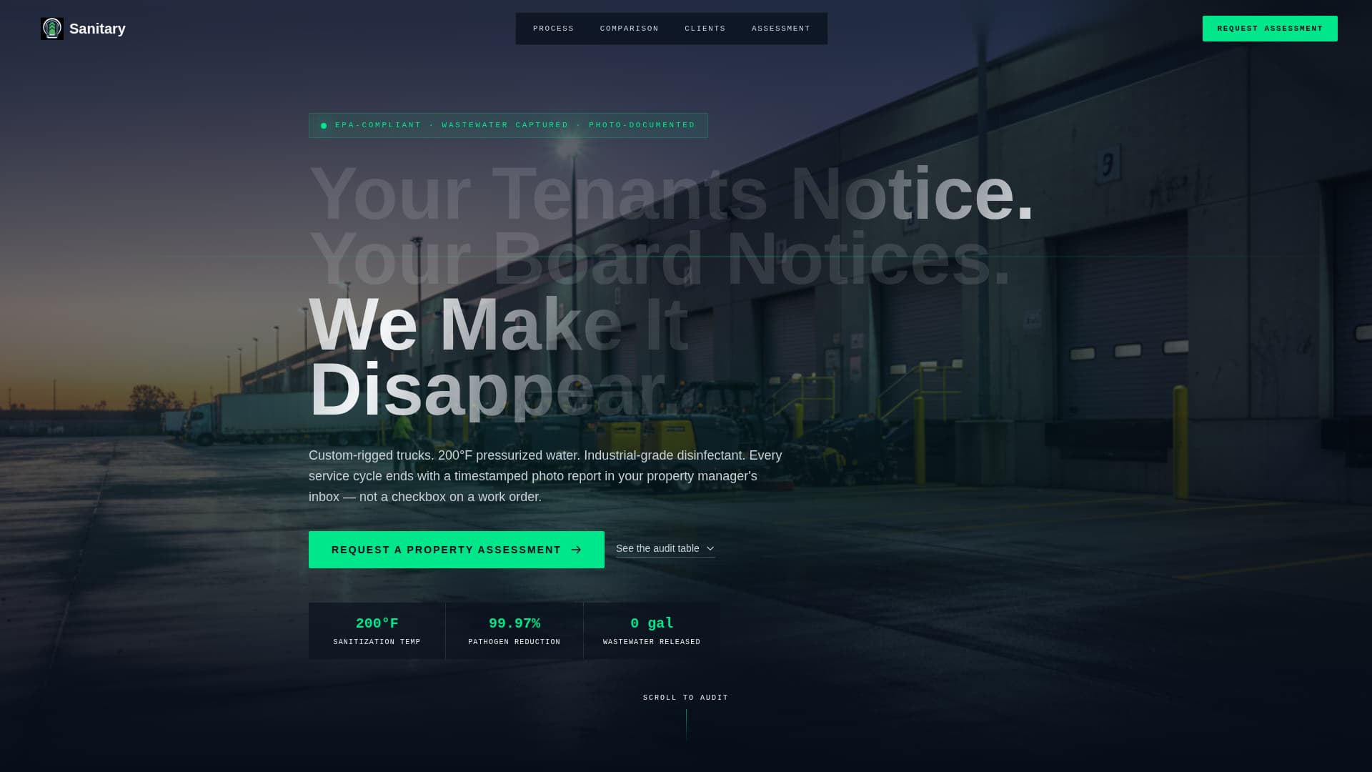 Specialty Cleaning Directory Website Template