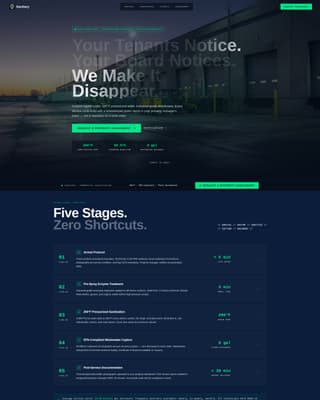 Specialty Cleaning Directory Website Template