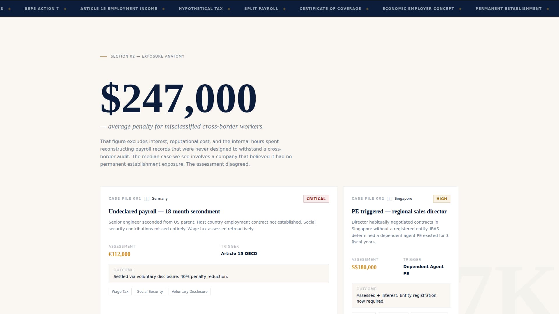 Comply — Official Enterprise Policy Landing Page Template