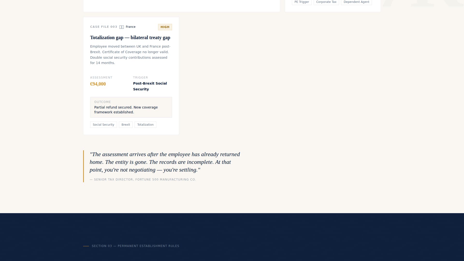 Comply — Official Enterprise Policy Landing Page Template