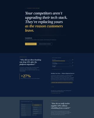 Travel Consulting Booking Website Template