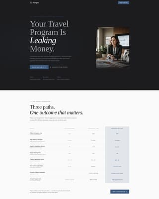 Navigate — Premium Travel Advisor Landing Page Template