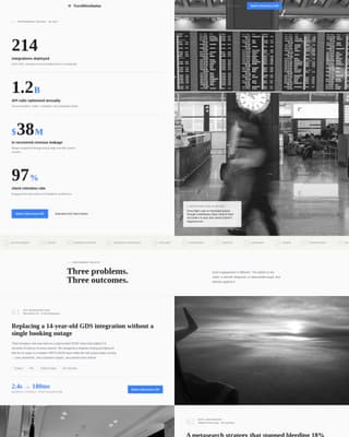 Travel Consulting Pricing Website Template