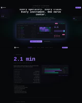 Operatory - Intelligent Dental ERP Landing Page Template