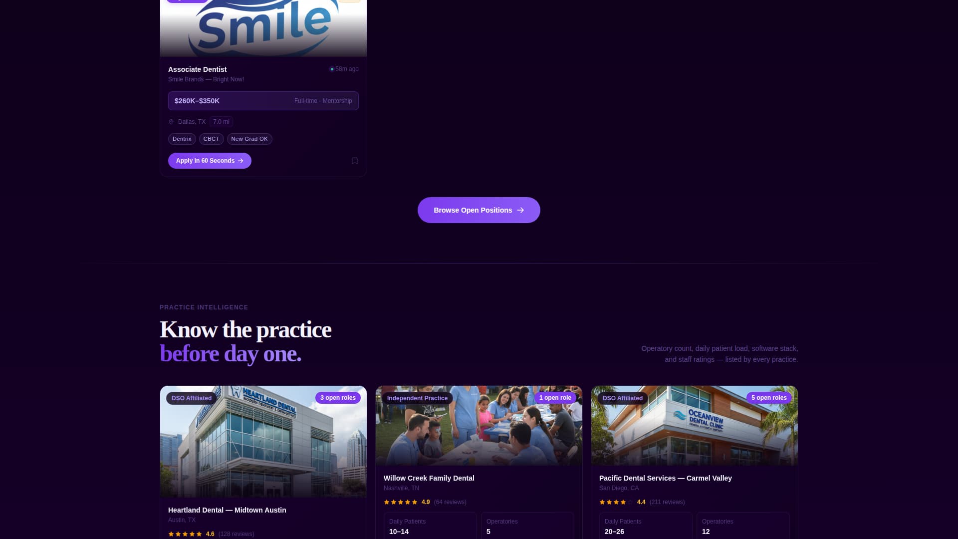 Chairside - Dynamic Dental Landing Page Template