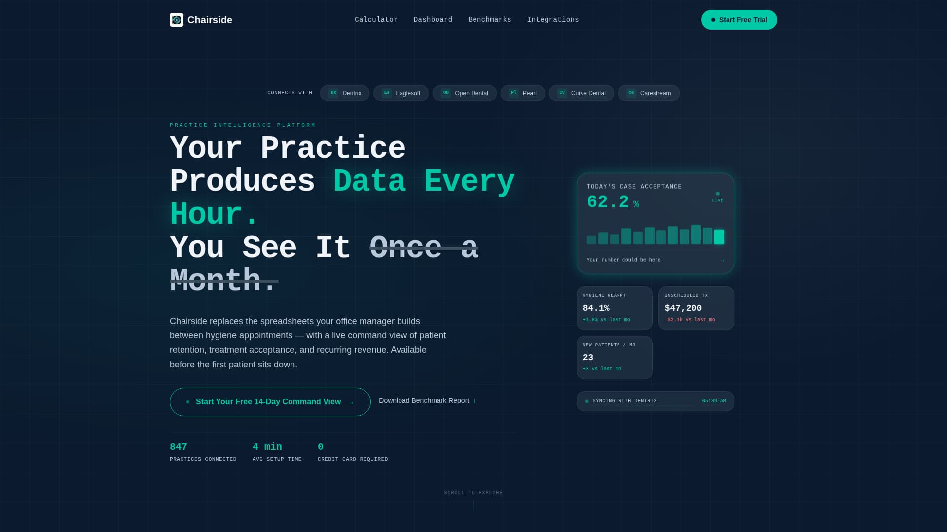Chairside - Powerful Dental Membership Landing Page Template