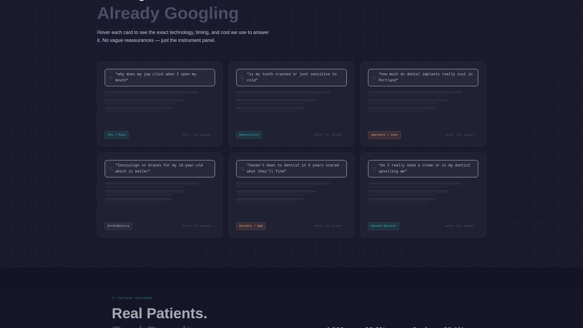 Modern Dental Clinic Dashboard Website Template