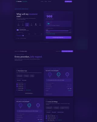 Dental Treatment Cost Estimator Website Template