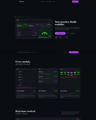 Chairside - Powerful Dental Practice Landing Page Template