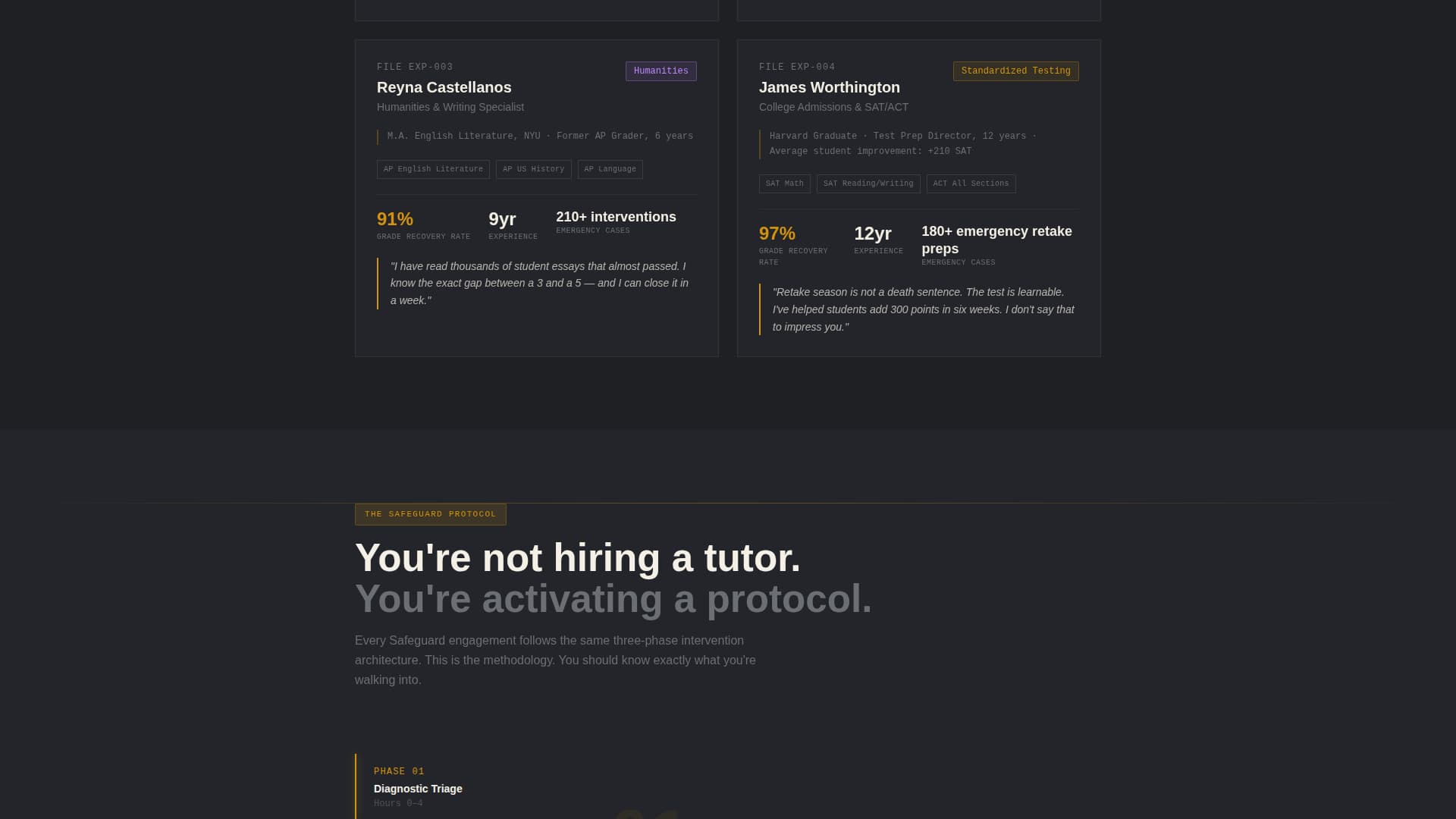 Tutoring Center Marketing Professional Website Template