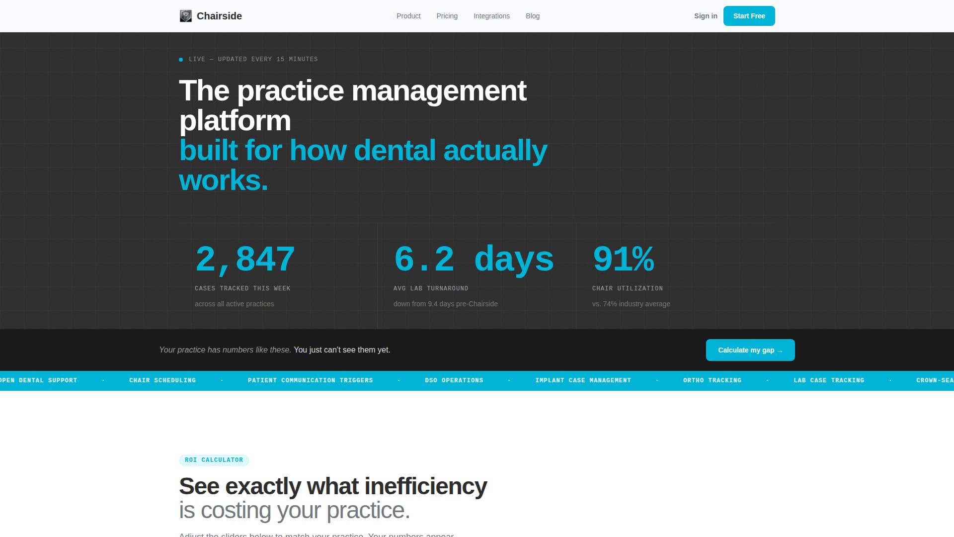 Enamel — Pro Dentistry Landing Page Template