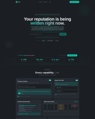 Pulse - Dynamic Dentalreview Landing Page Template