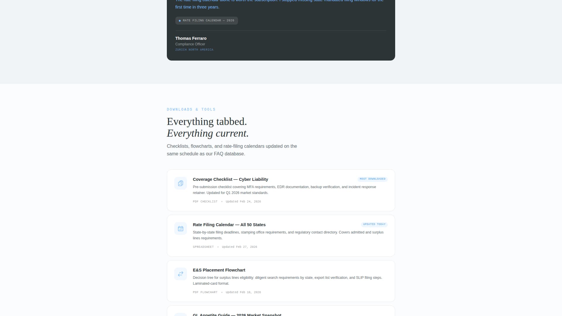 Underwriter Booking Website Template