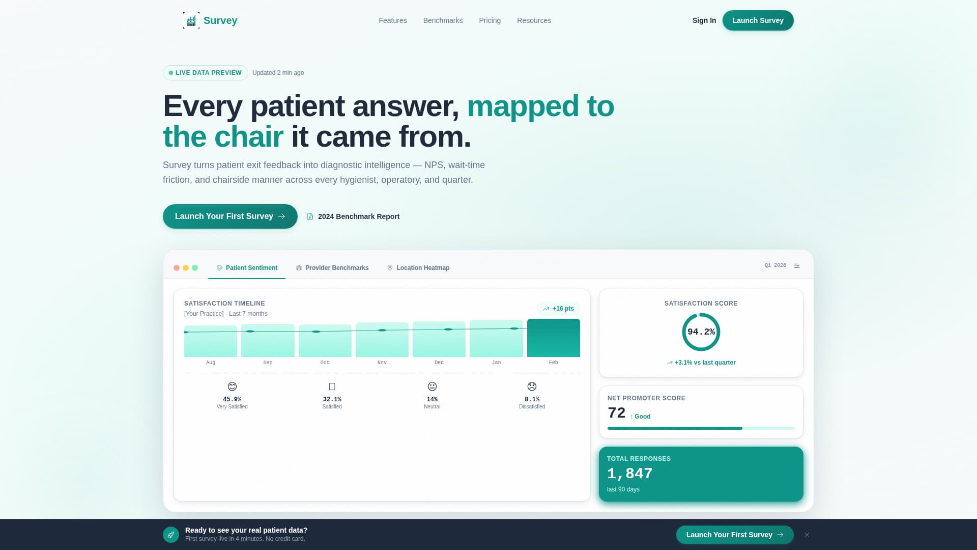 Pulsepoint - Intelligent Dental Landing Page Template