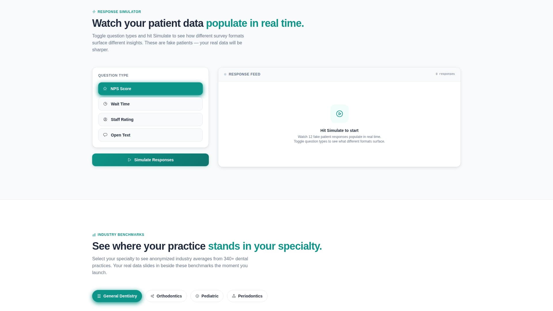 Pulsepoint - Intelligent Dental Landing Page Template