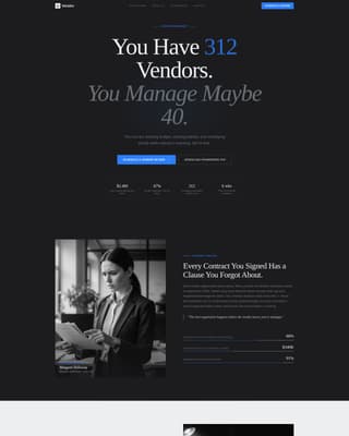 Supply Chain & Procurement Booking Website Template