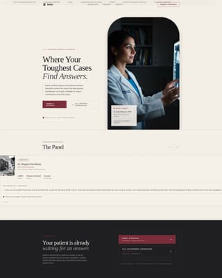 Veterinary Clinic Marketing Blog Website Template
