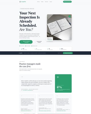 Veterinary Consulting Reviews Website Template