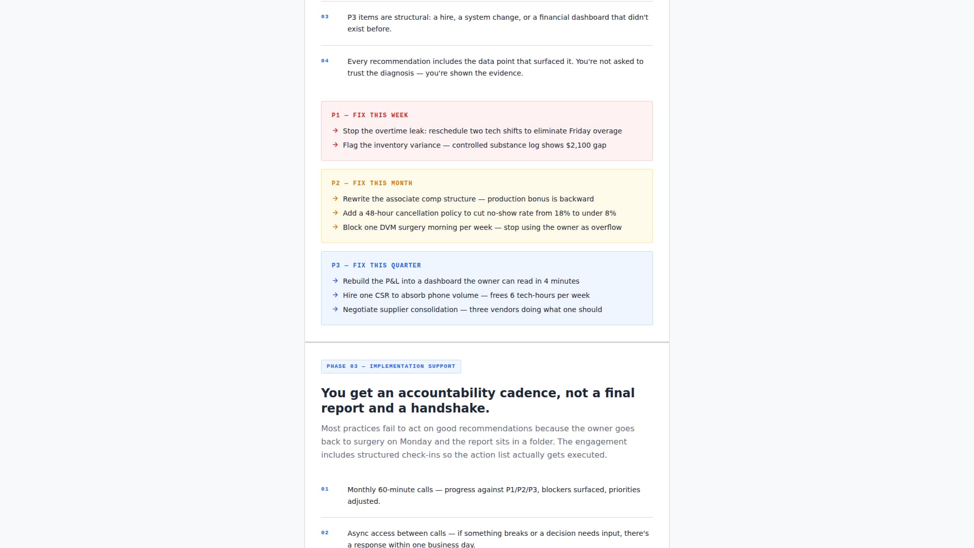 Veterinary Consulting Professional Website Template