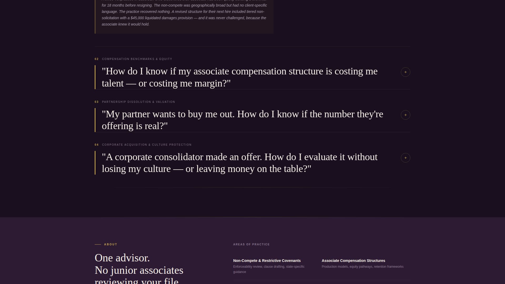Veterinary Consulting FAQ Website Template