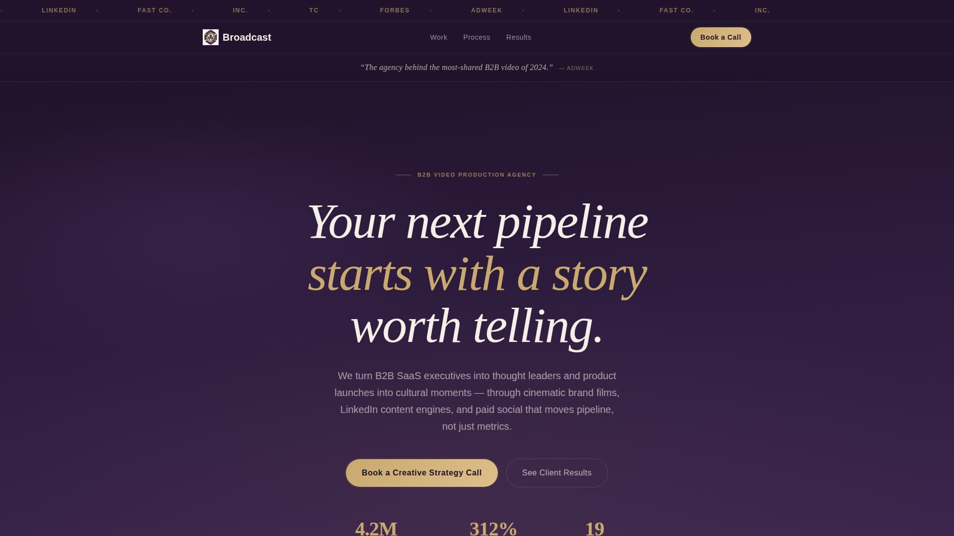 Marketing & Advertising Agency Booking Website Template