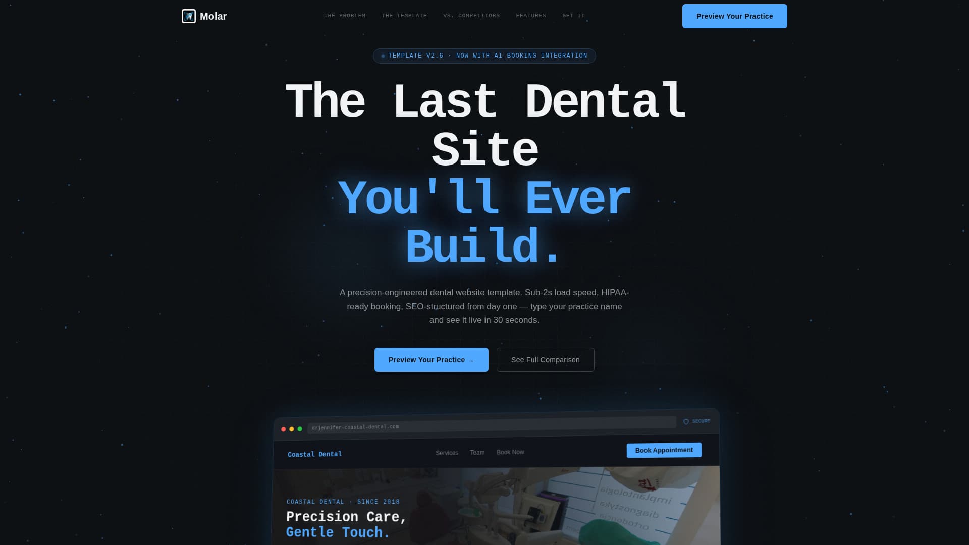 Tooth — Expert Dental Landing Page Template