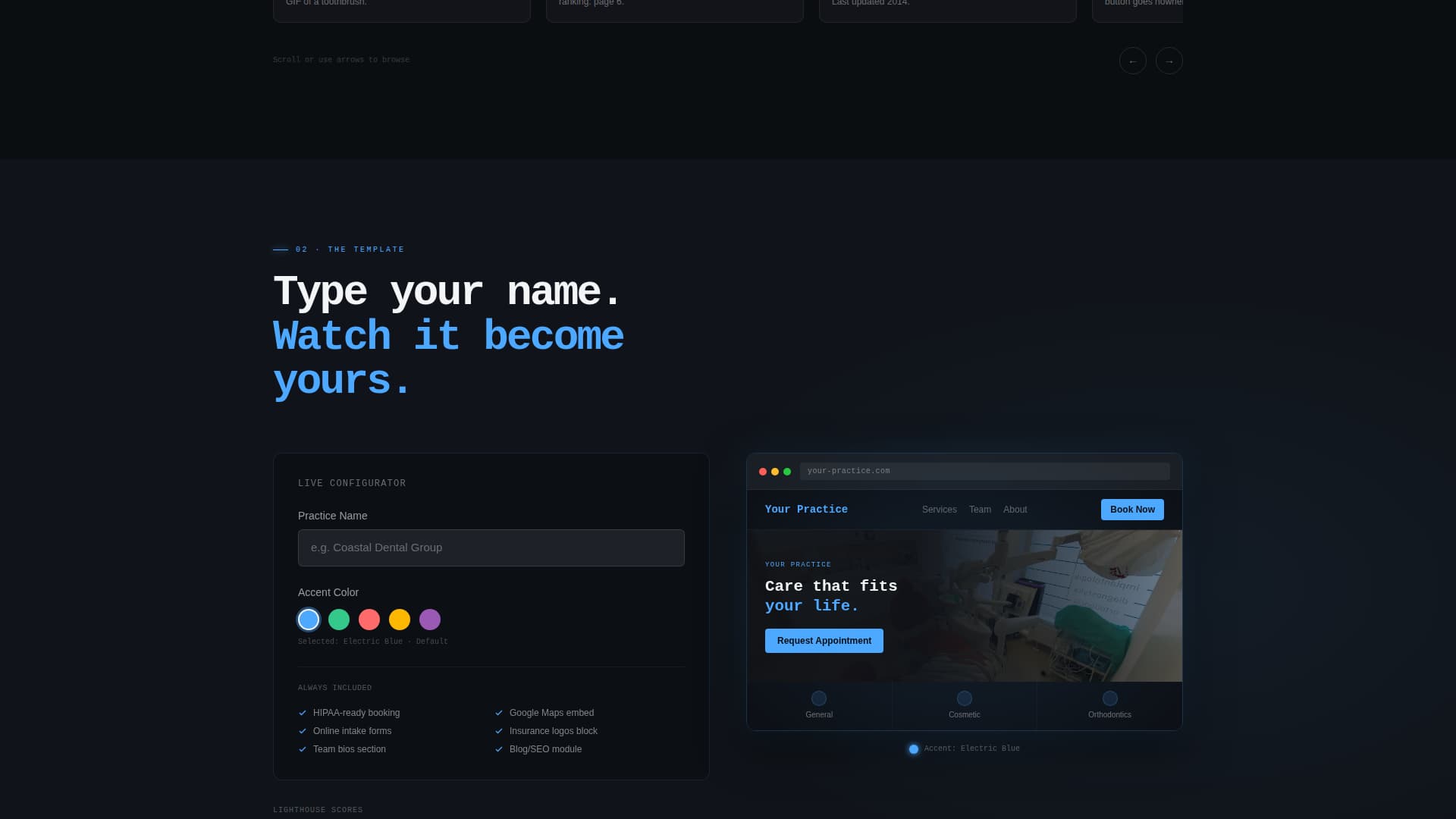Tooth — Expert Dental Landing Page Template