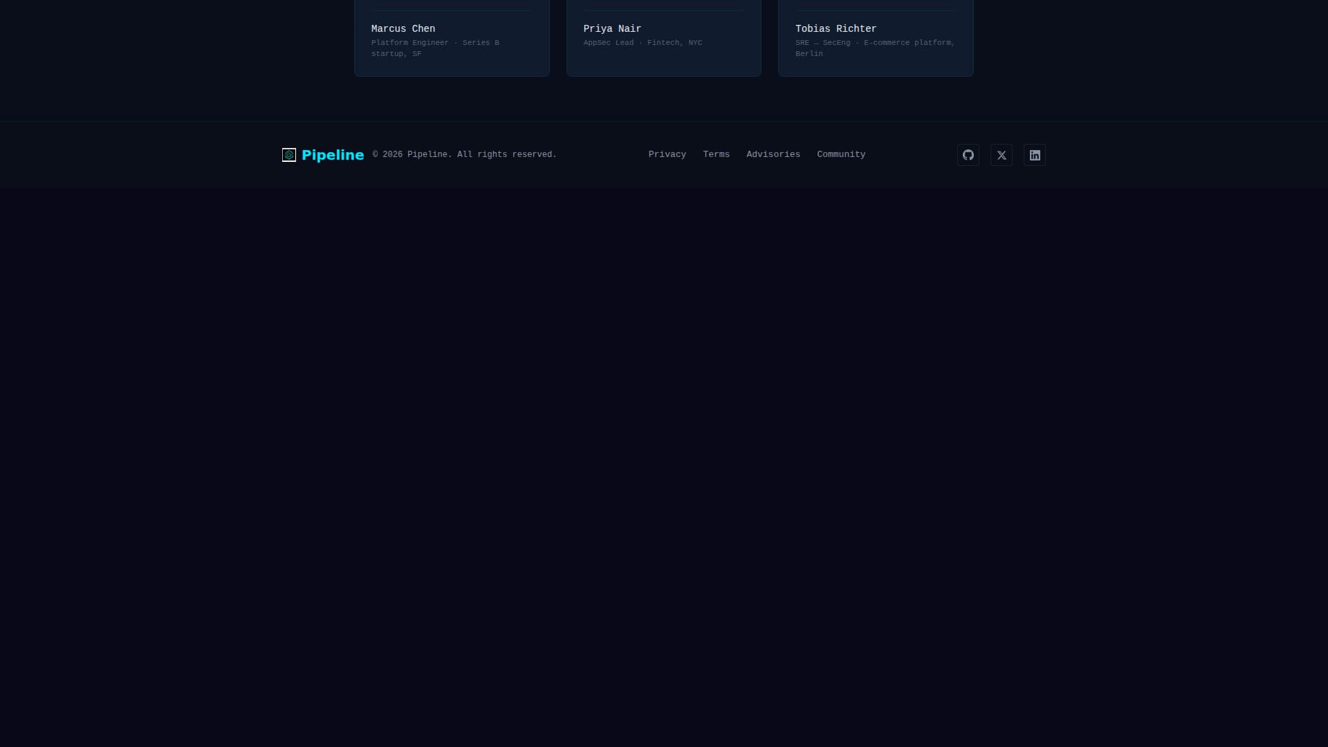 Conduit — DevSecOps Platform Landing Page Template