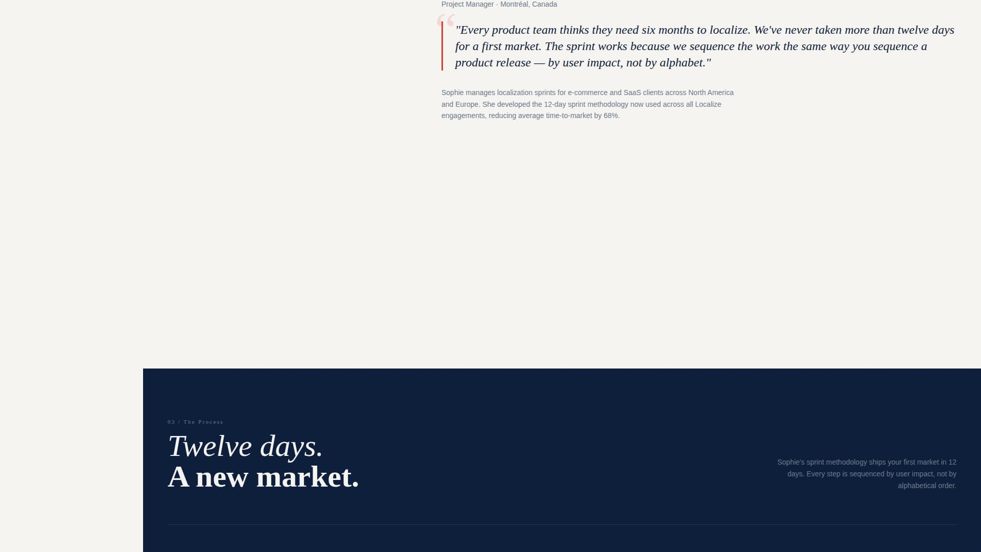 Translation & Localization Blog Website Template