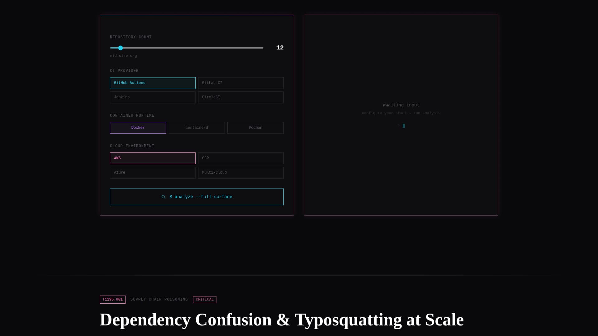 Breach - Ruthless DevSecOps Landing Page Template