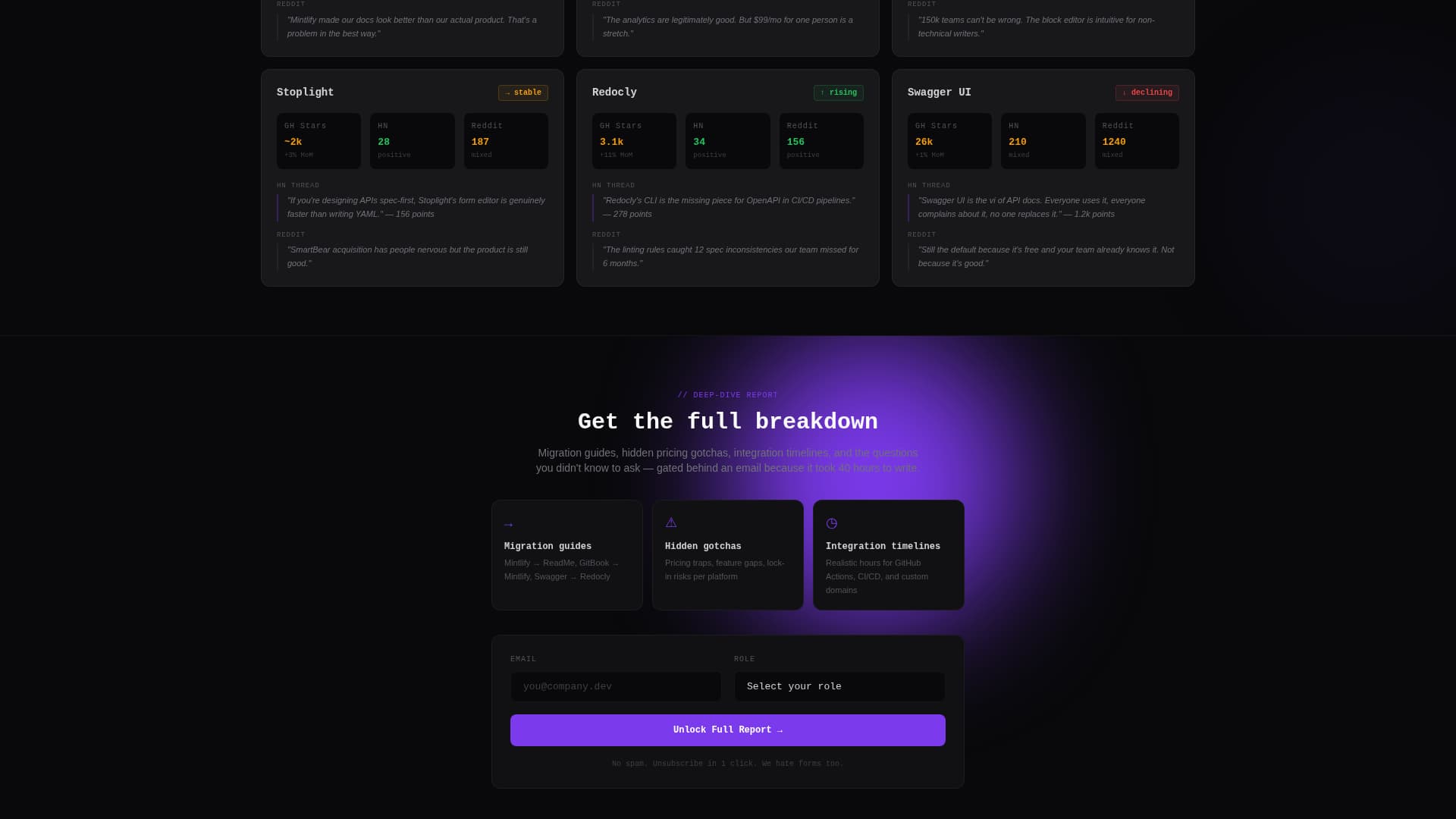 Docs - Powerful Devtools Landing Page Template