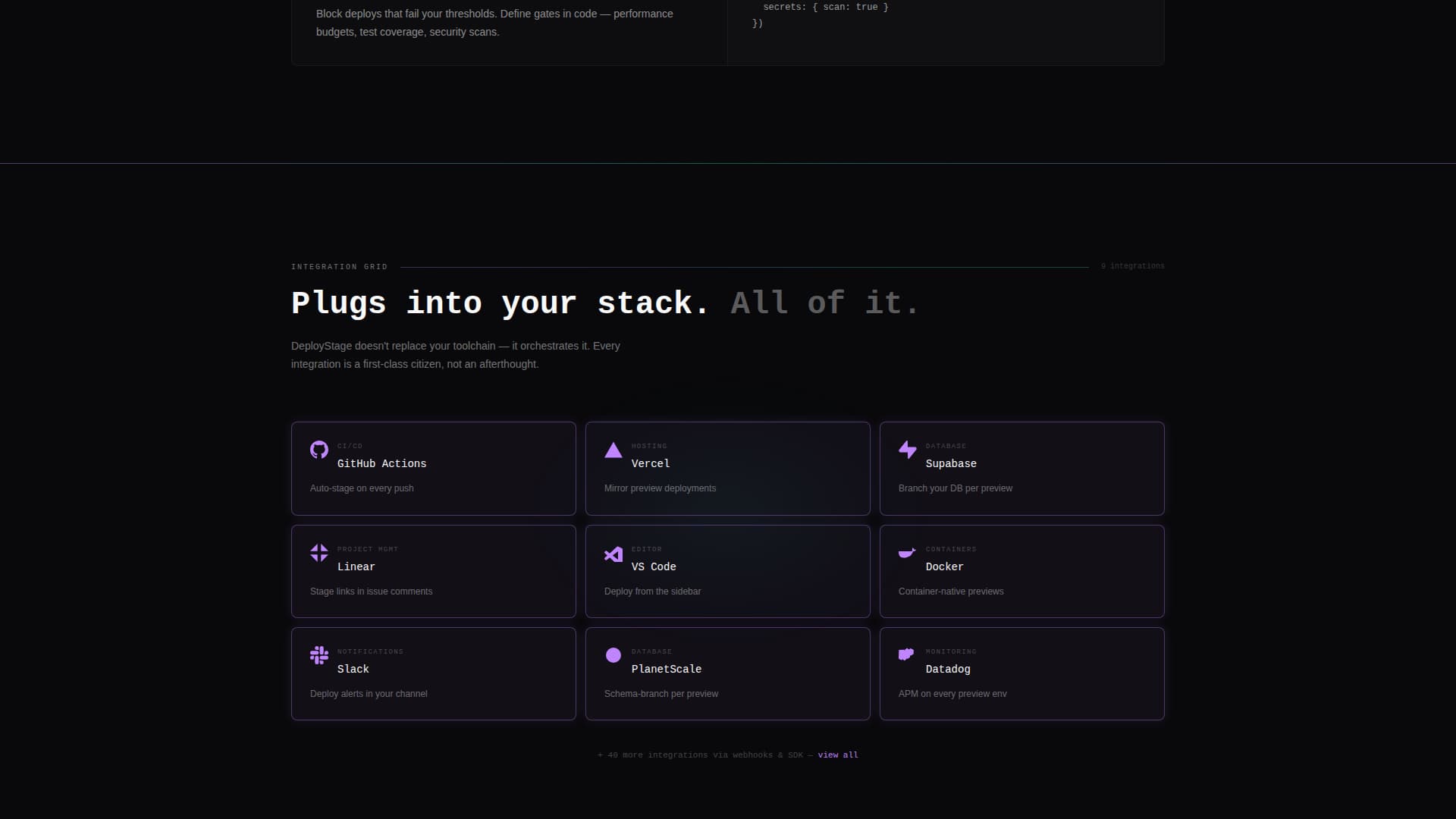 Deploy - Powerful Devtools Landing Page Template