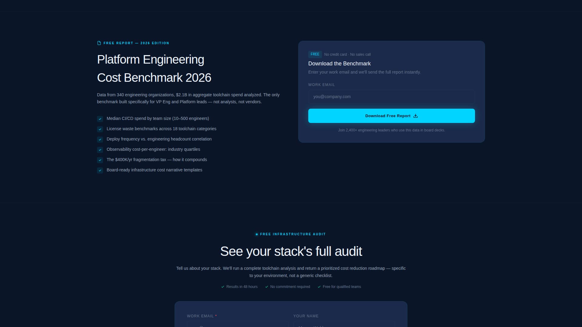 Vault — DevTools Integration Landing Page Template