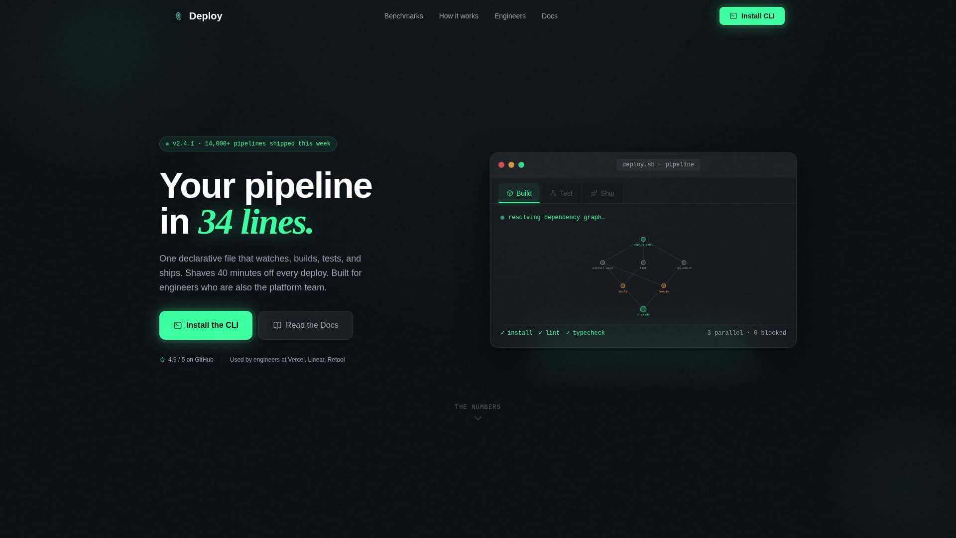 Bridge — DevTools Automation Landing Page Template