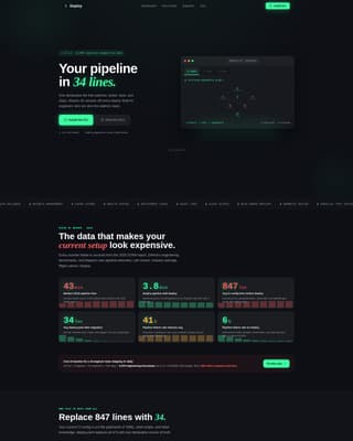 Bridge — DevTools Automation Landing Page Template
