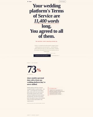 Wedding Consulting Professional Website Template