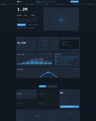 Facet - Precision Diamond Landing Page Template