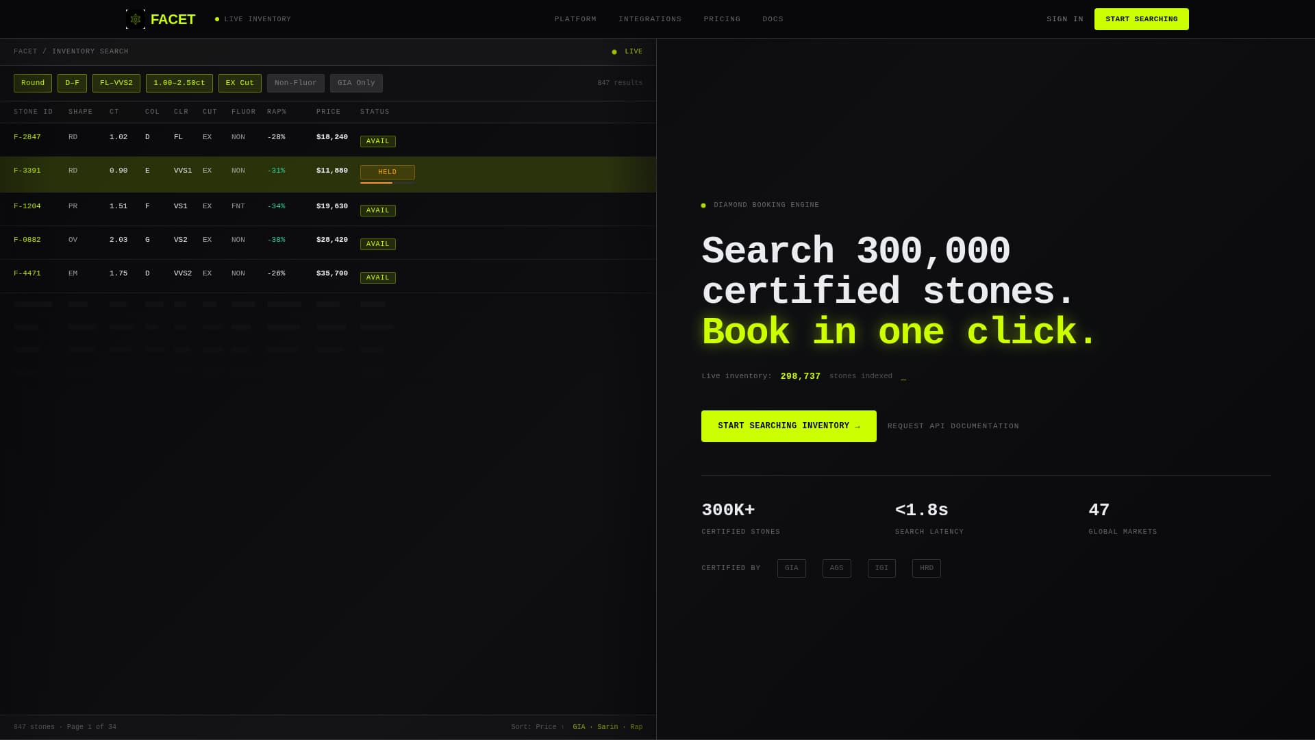 Gem — Luxury Diamond Landing Page Template