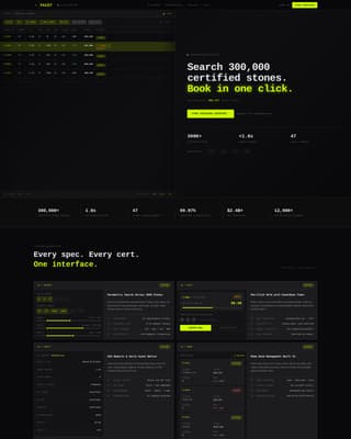 Gem — Luxury Diamond Landing Page Template