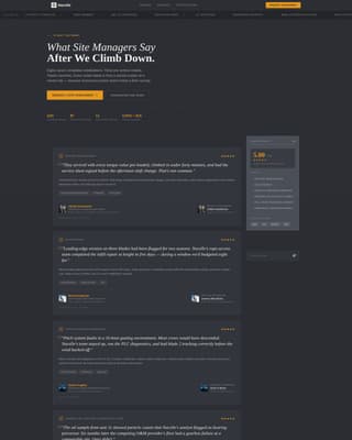 Wind Turbine Technician Business Reviews Website Template