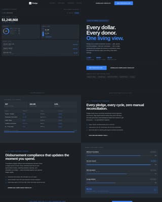 Pledge - Powerful Donation Management Landing Page Template