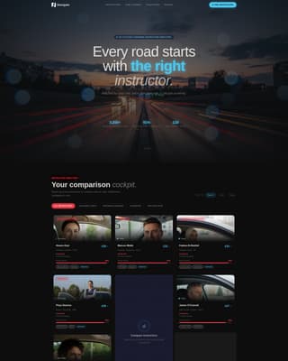 Navigate - Dynamic Instructor Landing Page Template