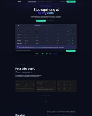 Pulse - Intelligent Ecommerce Landing Page Template