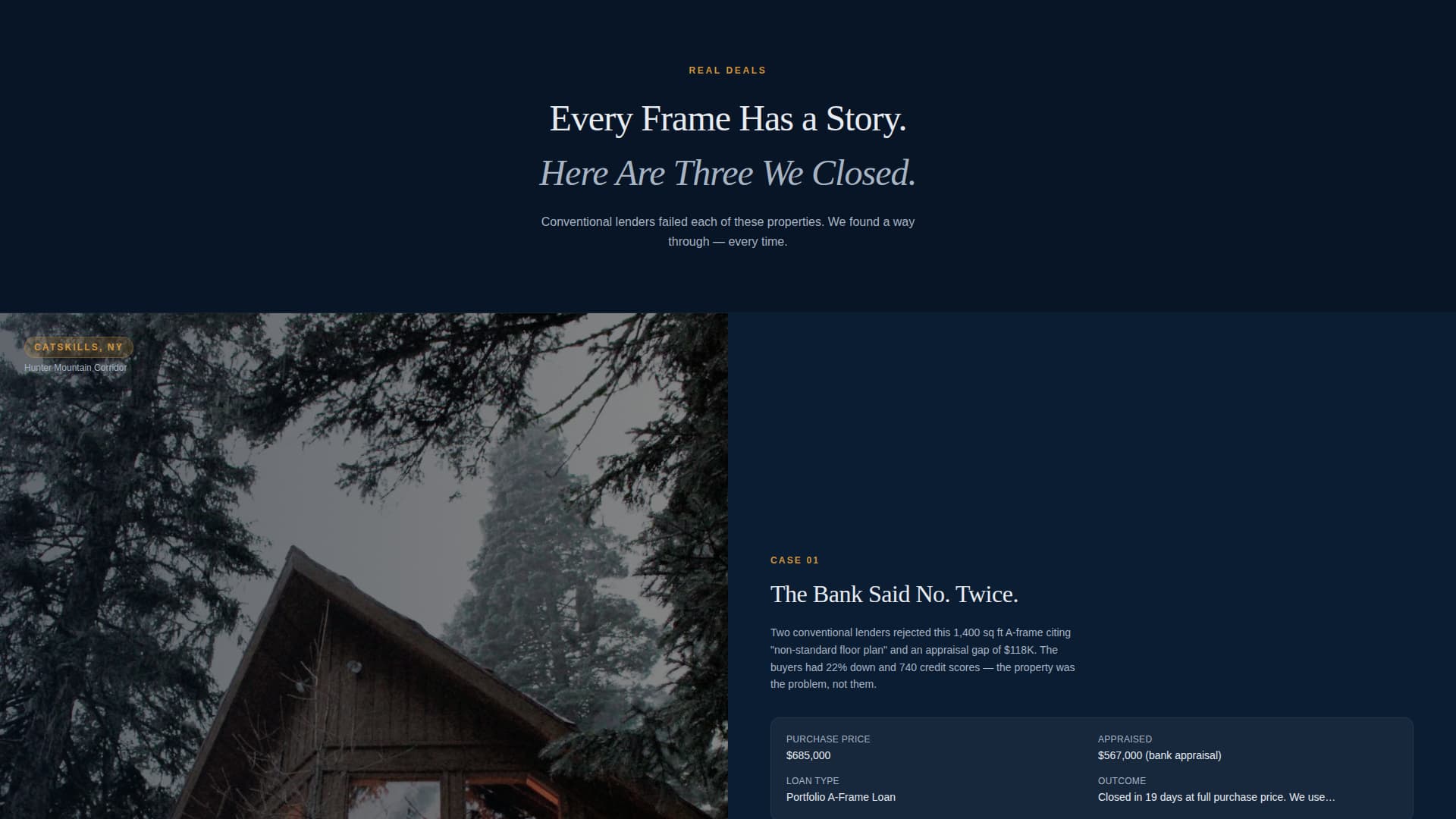 Ridgeline - Immersive Aframe Landing Page Template