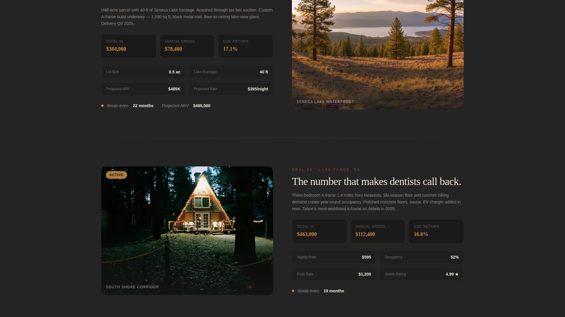 Frame - Immersive Aframe Landing Page Template