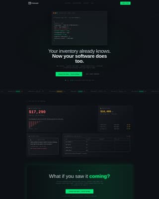 Predict — Smart Stock Landing Page Template