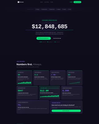 Recover - Powerful Cart Recovery Landing Page Template