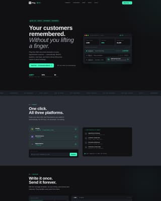 Ping - Automated Appointment Landing Page Template